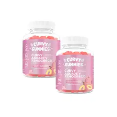 GENERICO - 2 Curvy Aguaje en Gomitas 60 Gomitas cu