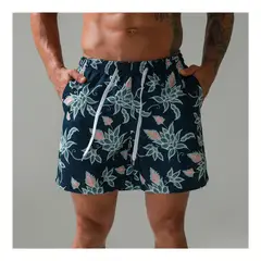 ZIMRAHYG - Pantalones Cortos Playa Casual De Secado Rápido Para Hombre