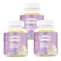 GENERICO - 3 Curvy Pitahaya en Gomitas 60 Gomitas cu