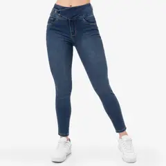 SQUEEZE - Pantalon Denim Stretch Mujer Casimy