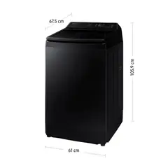 SAMSUNG - LAVADORA 13 KG ECO INVERTER WA13CG5441BVPE NEGRO