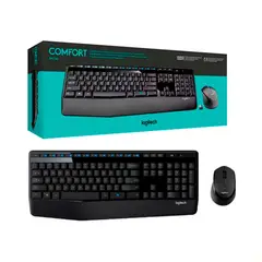 LOGITECH - KIT TECLADO + MOUSE MK345 WIRELESS 920-007820 BLACK