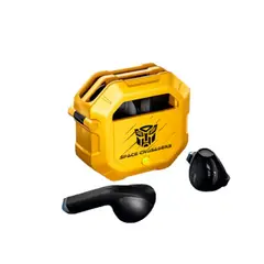 TRANSFORMERS - Audífonos Inalámbricos TF-T12 Amarillo