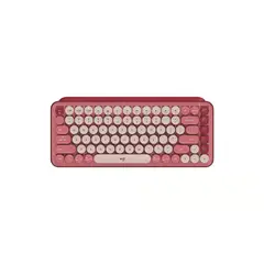 LOGITECH - TECLADO INALAMBRICO POP KEYS CORAL ROSE 920-010715
