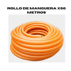 GENERICO - Rollo Manguera PVC de Succión y Descarga 3 pulg x50 metros