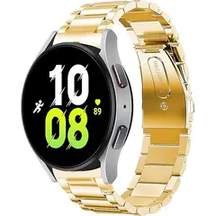 GENERICO - Correa Eslabon para Samsung Galaxy Watch 7 - Dorado