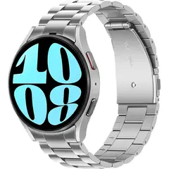 GENERICO - Correa Eslabon para Samsung Galaxy Watch 7 - Plateado