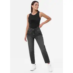GOCCOS - Pantalon Denim Stretch Mujer Hassu