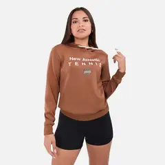 NEW ATHLETIC - Polera Tennis Marrón Mujer