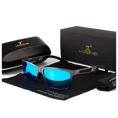 KINGSEVEN - Lentes de Sol Polarizado Deportivo uv400 + estuche