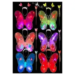 GENERICO - Alitas mariposa luminosa vinchavarita