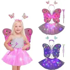 GENERICO - Alitas mariposa luminosa vinchavarita