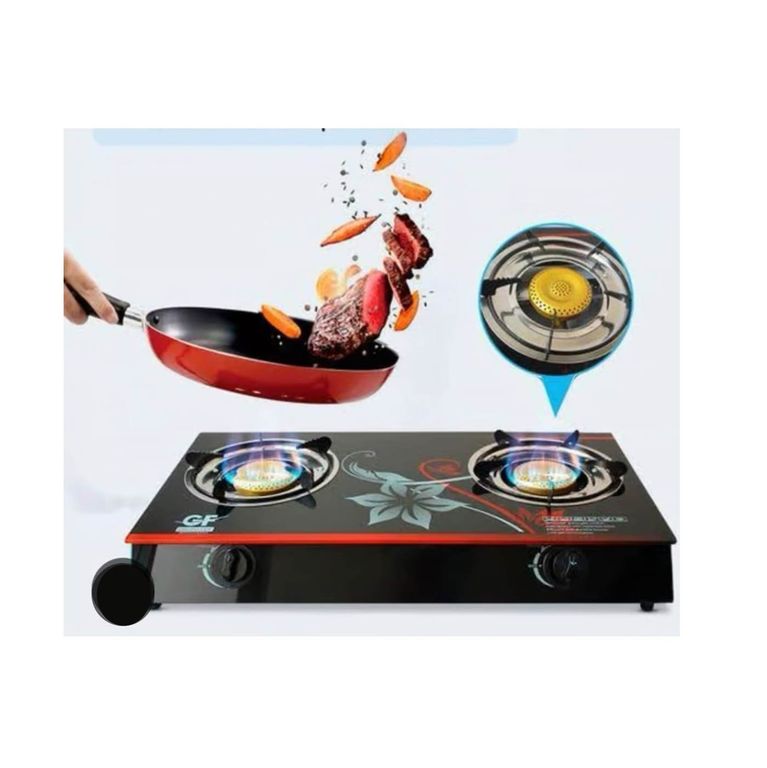 Cocina de mesa a Gas de 2 Hornillas vitrocerámico