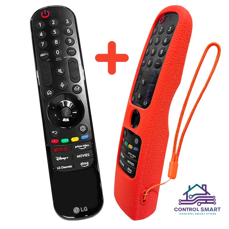 Magic Remote MR24GA Modelo 2024 + Funda Naranja