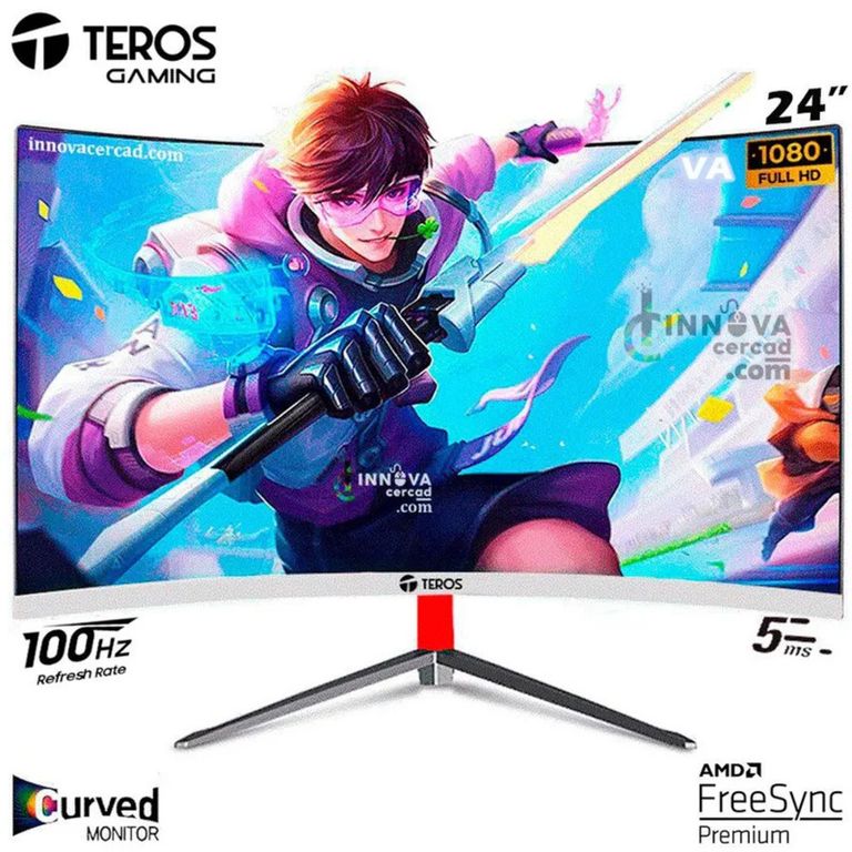 MONITOR 23.8 ´´ FHD CURVO