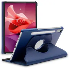 FUNDAANTIGOLPES - Funda Giratoria para Tablet Lenovo P12 12.7 Azul