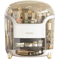 GENERICO - Organizador de Cosméticos Maquillaje Joyas Multifuncional Blanco