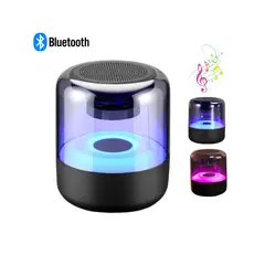 SEISA - Parlante Bluetooth Luces RGB Recargable Portatil YX-Z5BT