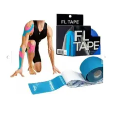 GENERICO - Vendaje FL Tape Cinta Kinesiológica 5m Neuromuscular