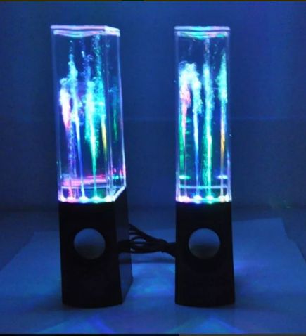 PARLANTE BLUETOOTH CON AGUA RÍTMICA Y LUCES