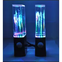 GENERICO - PARLANTE BLUETOOTH CON AGUA RÍTMICA Y LUCES