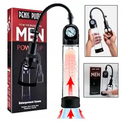 GENERICO - Extensor Bomba Pene Alargador y Agrandador de Vacío con Medidor