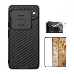 NILLKIN - CASE CAMSHIELD PIXEL 9 PRO Y VIDRIOS