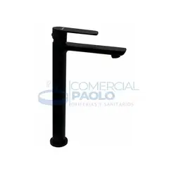 GENERICO - LLAVE DE LAVATORIO BOWL INOX HARRY NEGRO