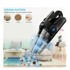 GENERICO - Aspiradora Portátil de Mano 4 en 1 Para Coche