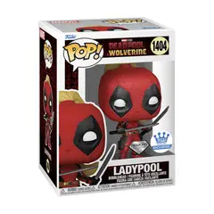 FUNKO - Ladypool Diamond Pop 1404 Deadpool vs Wolverine