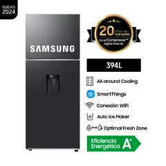 Refrigeradora Top Mount 394Lt RT42DG6770B1PE Negro