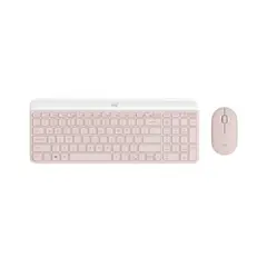 LOGITECH - KIT TECLADO + MOUSE MK470 920-011312 ROSE