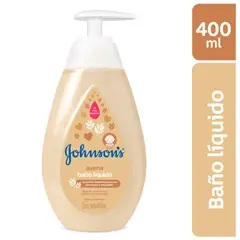 JOHNSON AND JOHNSON - Baño Líquido Johnsons Avena Piel Suave y Saludable 400ml