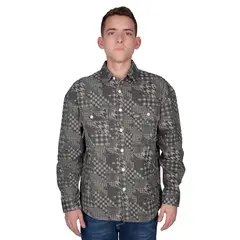 ELENEX - Camisa Manga Larga Hombre