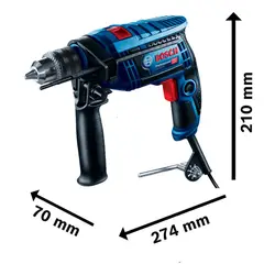 BOSCH - Taladro Percutor Gsb 13 Re 650w + Maletin