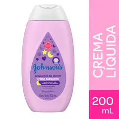 JOHNSON AND JOHNSON - Crema Líquida Johnsons para Antes de Dormir 200ml