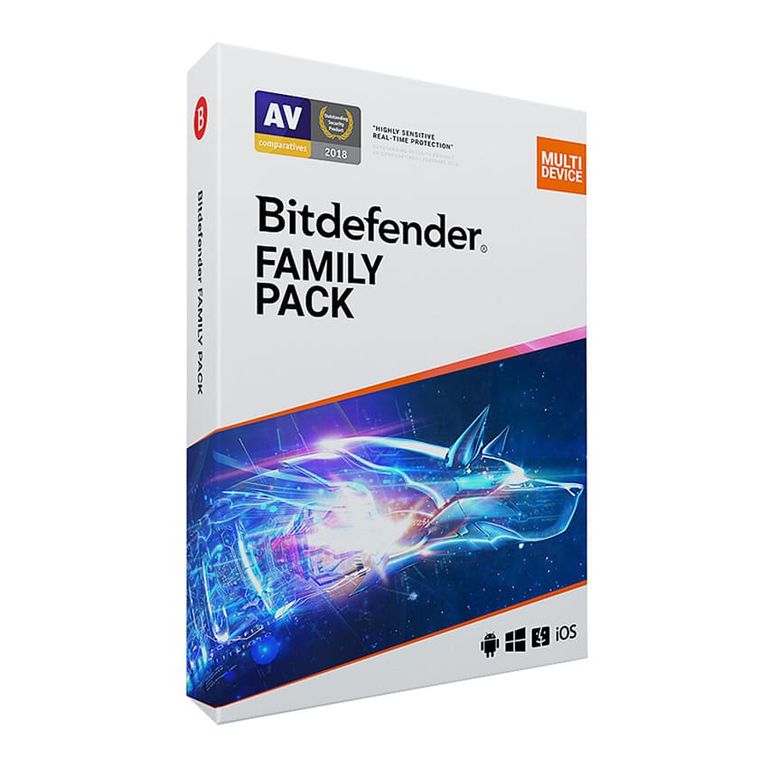 ANTIVIRUS 15PC FAMILY PACK 1 AÑO