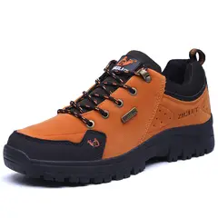BLWOENS - Zapatos de trekking de invierno para hombres Zapatillas - Naranja