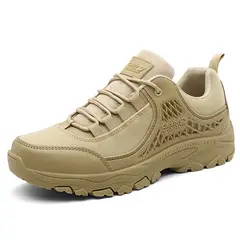 BLWOENS - Zapatos de trekking de invierno para hombres Zapatillas - Beige