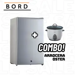 BORD - FRIGOBAR 93 L SILVER - MI120S-M + ARROCERA OSTER BLANCA