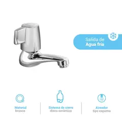 ITALGRIF - Grifería para Baño Modelo Cabo Cromado