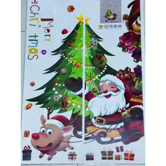 GENERICO - PEGATINA NAVIDEÑA - DECORA TUS VENTANAS