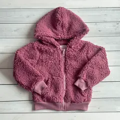 TIFANTI - Casaca de peluche para niña Morado Uva