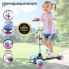 CONFORT KID'S - Scooter Musical «LUCA» con Tomatodo PINK