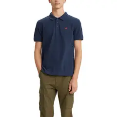 LEVIS - Polo Hombre Lisa Logo Azul