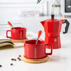 GENERICO - Cafetera moka italiana 3 tz