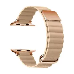 GENERICO - Correa Para Applewatch Y Watch Hebilla Magnética 42-44-45-49mm Melon