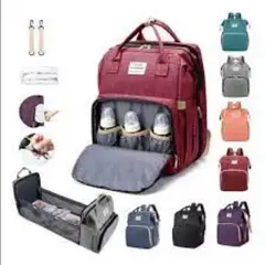 GENERICO - Mochila pañalera cambiador multifuncional