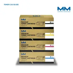 GENERICO - KIT 4 TONERS MYM 202A COMPATIBLE HP