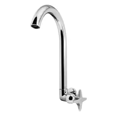 VAINSA - Grifería tipo Ganso para Cocina Modelo Sestri Cromado